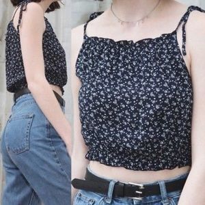SOLD brandy melville carla floral tank